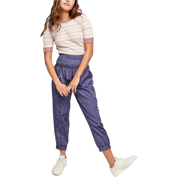 Free People Pants - NWT Free People The Way Home Joggers in Deep Sea Blue Sweatpants